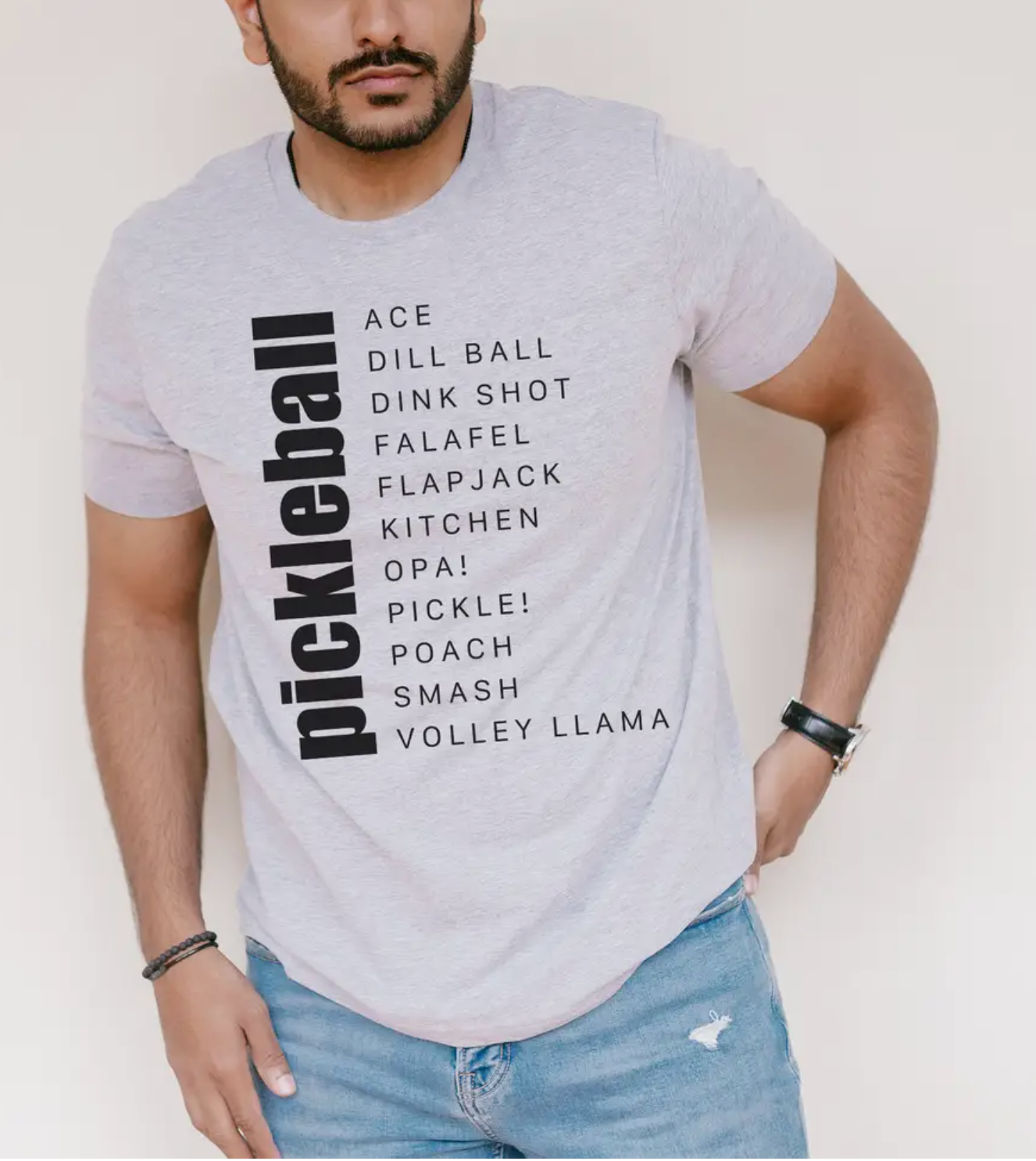 Key Pickleball Words T-Shirt