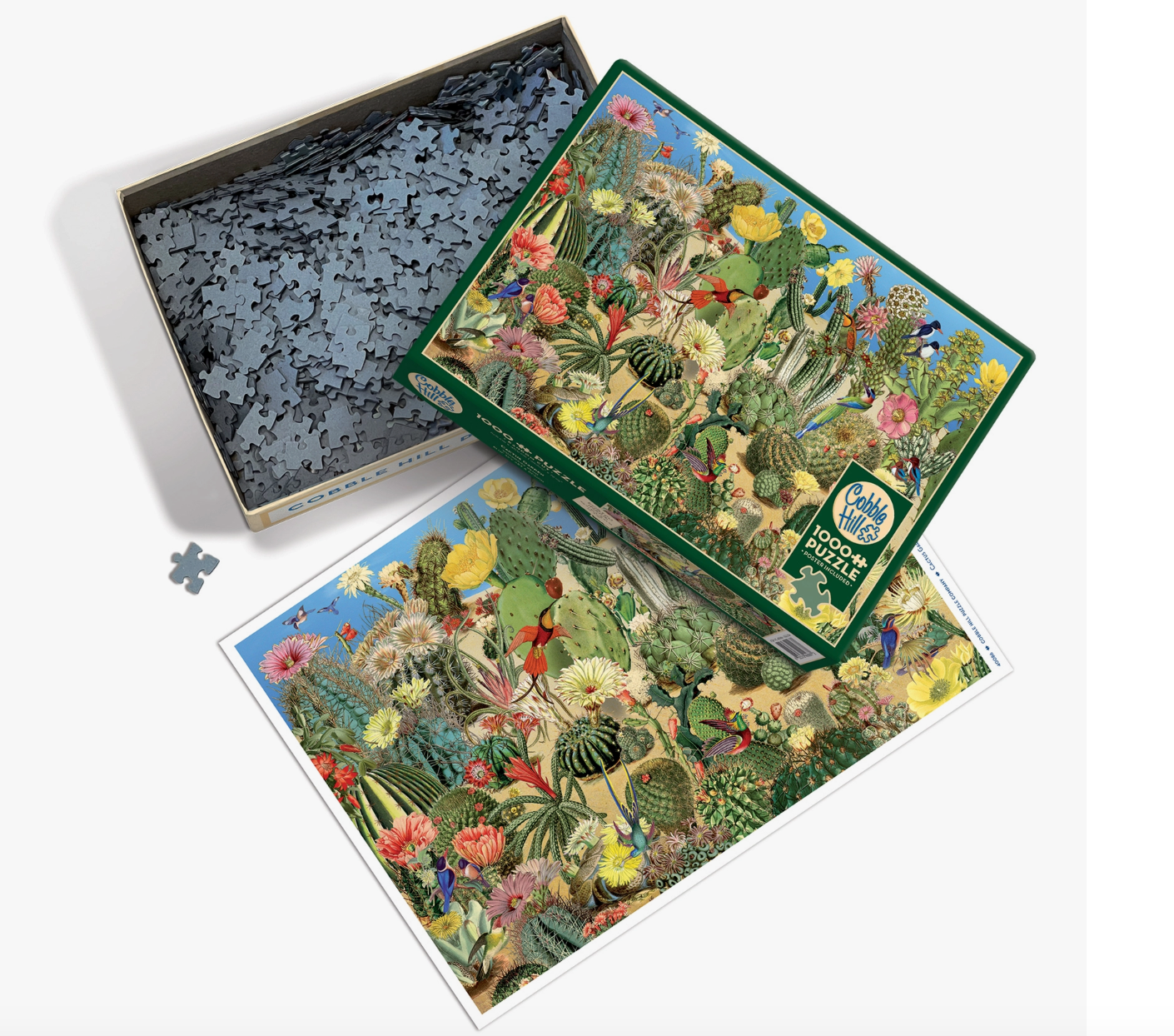 1000 Piece Cactus Garden Puzzle