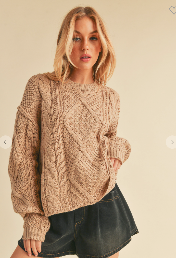 Cropped Sweater (Multiple Colors)