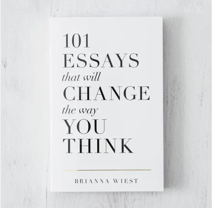 101 Essays that will Change the way You Think Book