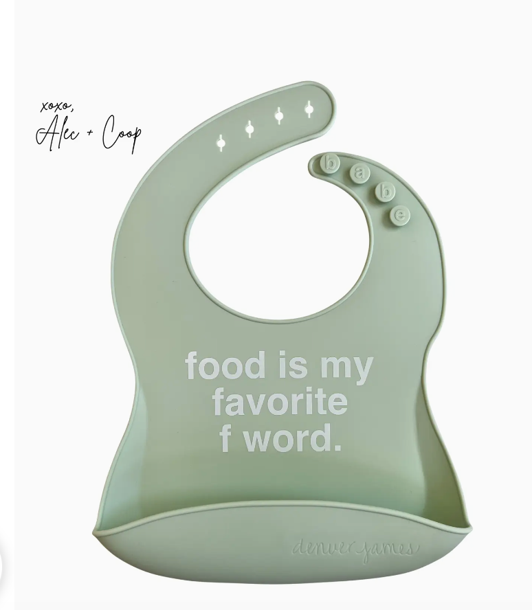 Silicone Bibs - Various Sayings