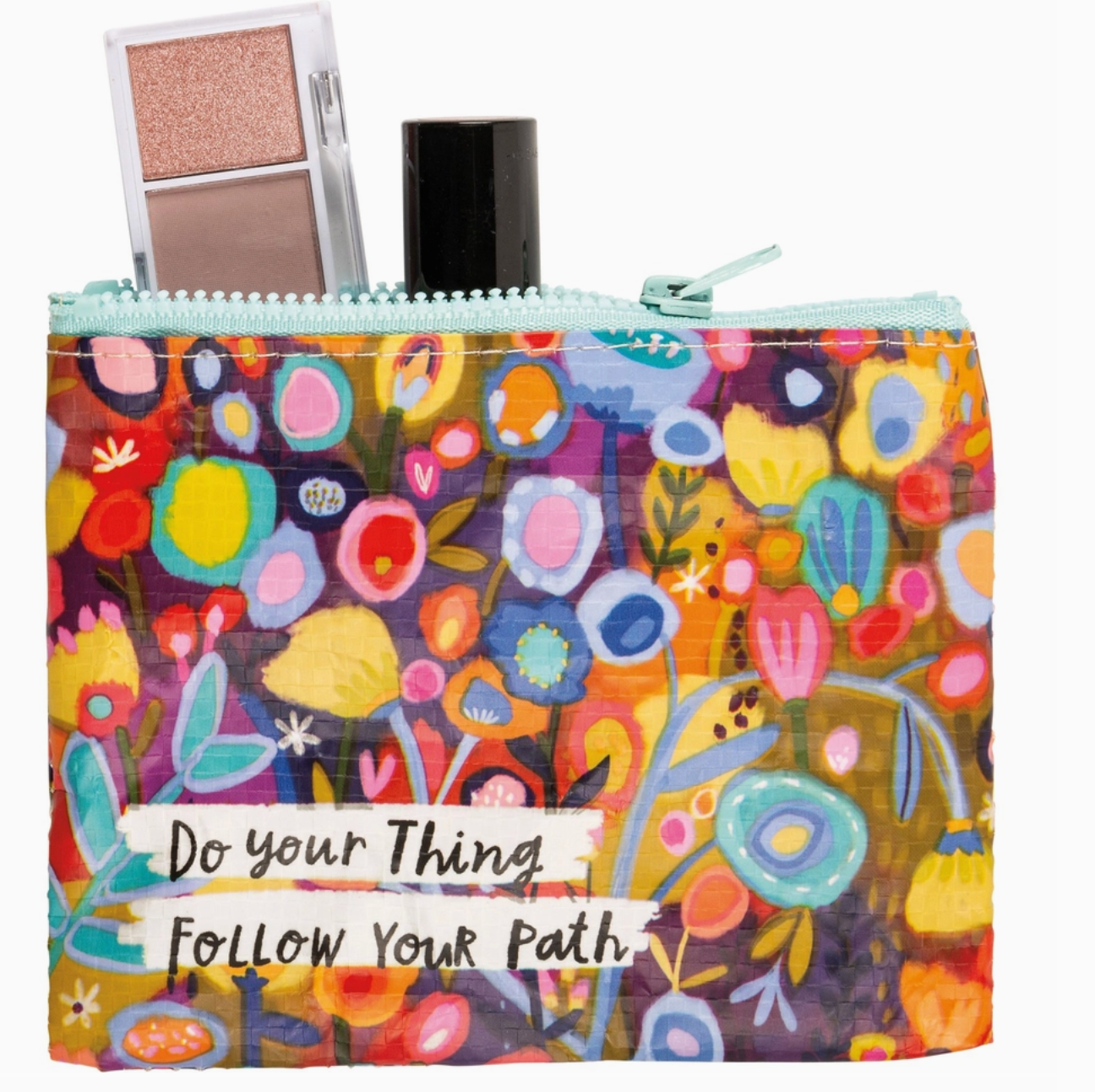 "Do your Thing Follow Your Path" zipper wallet