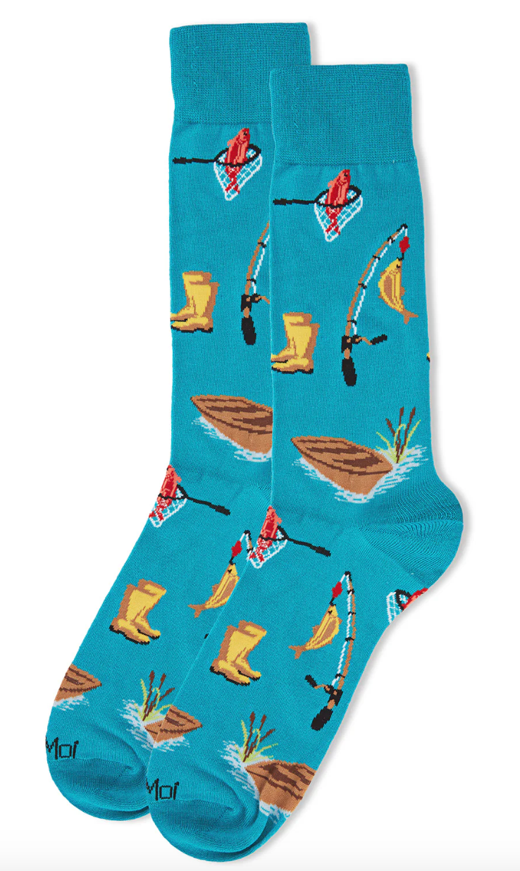 Men's Novelty Fishing Socks