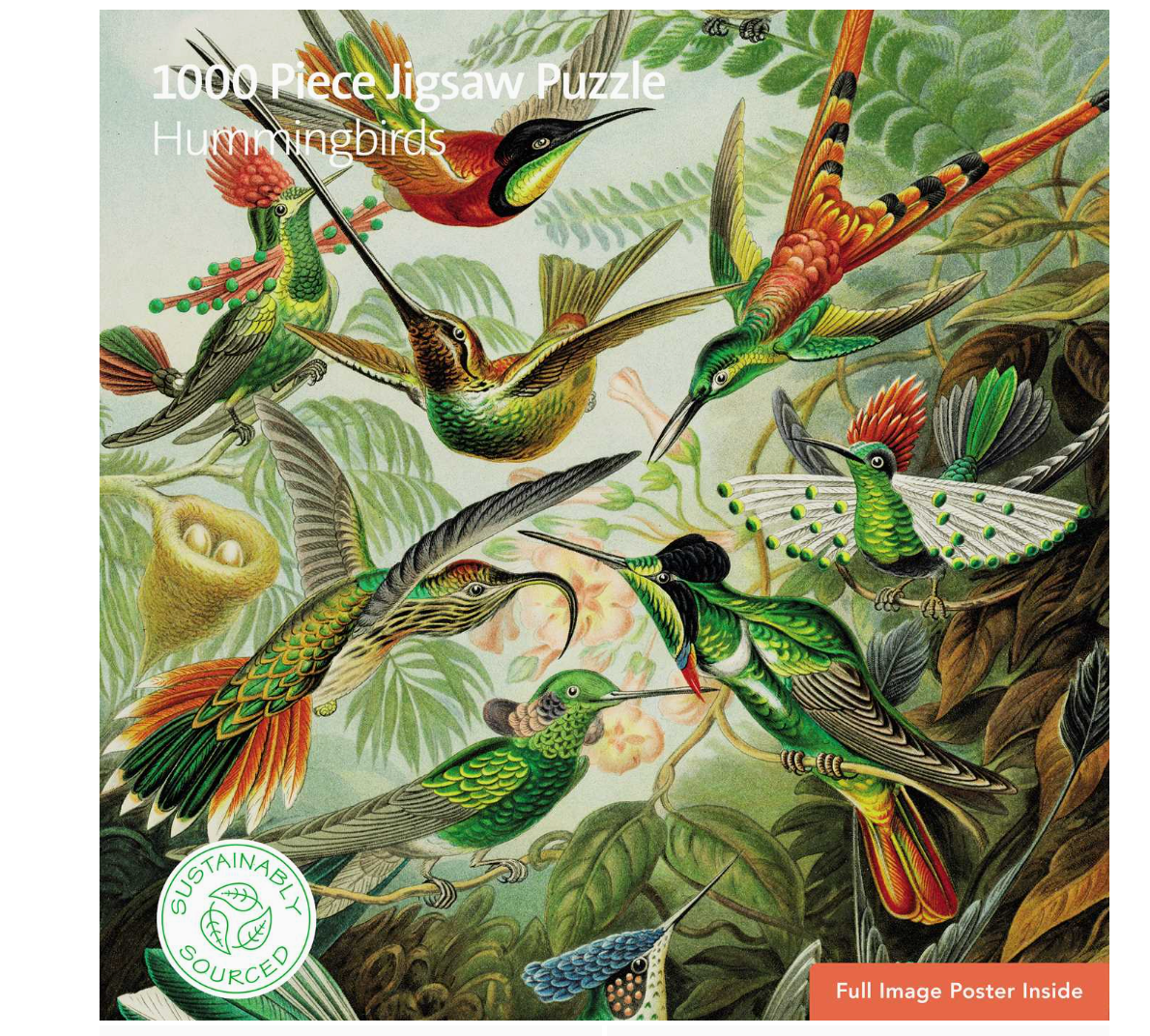 Hummingbird Puzzle - 1000 pieces