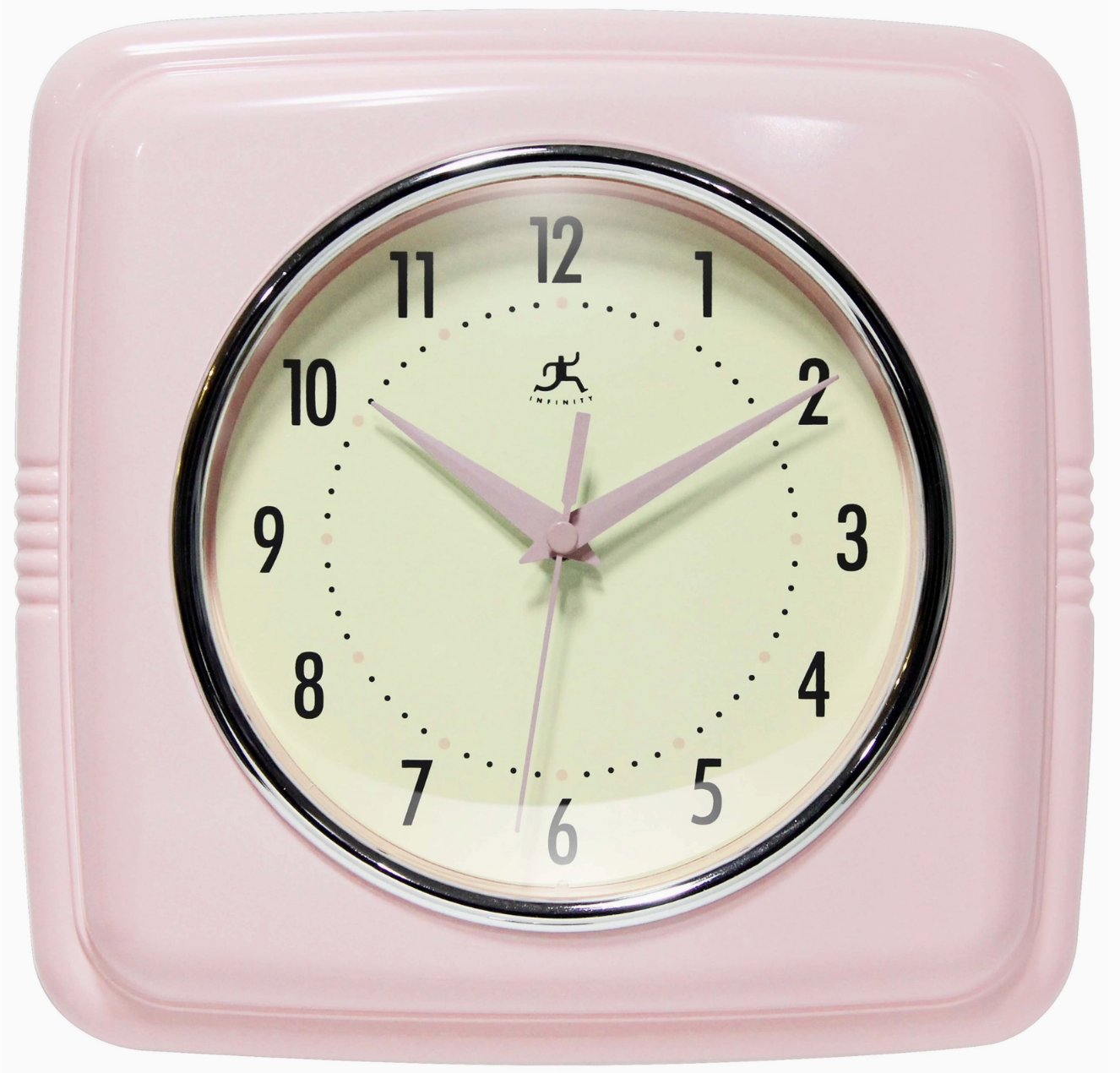 Fun Retro Inspired Clocks - various colors