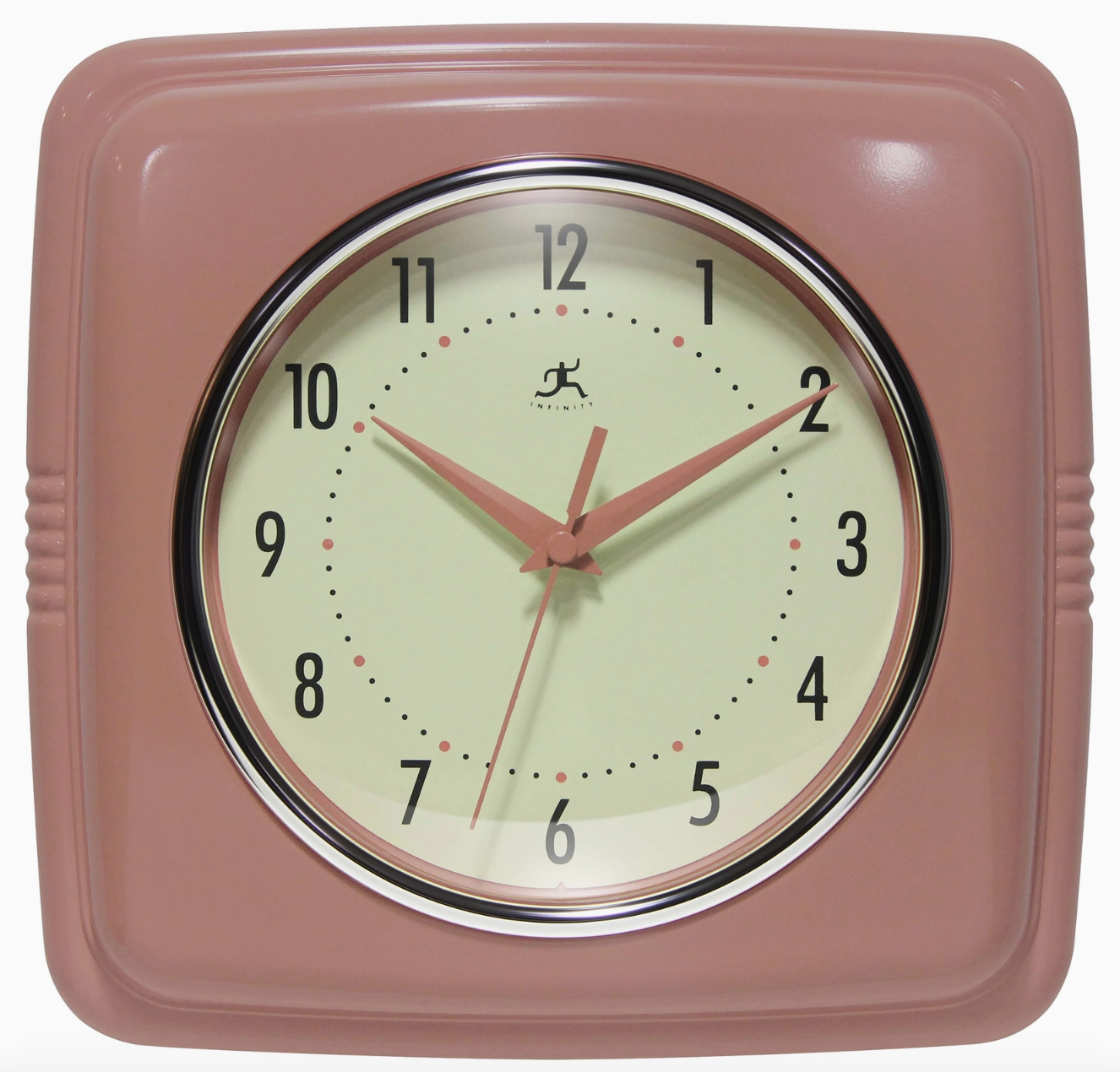 Fun Retro Inspired Clocks - various colors