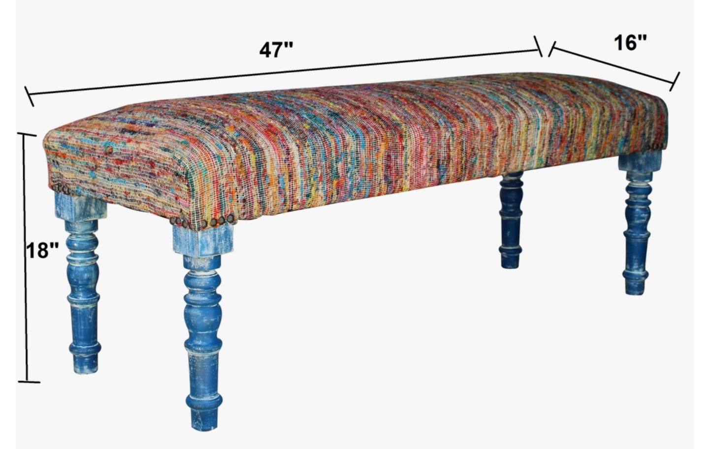 Colorful Chinde Bench