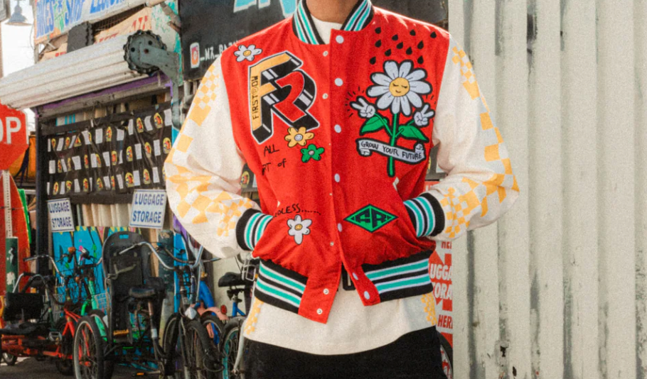 First Row "Grow Your Future" Satin Jacket