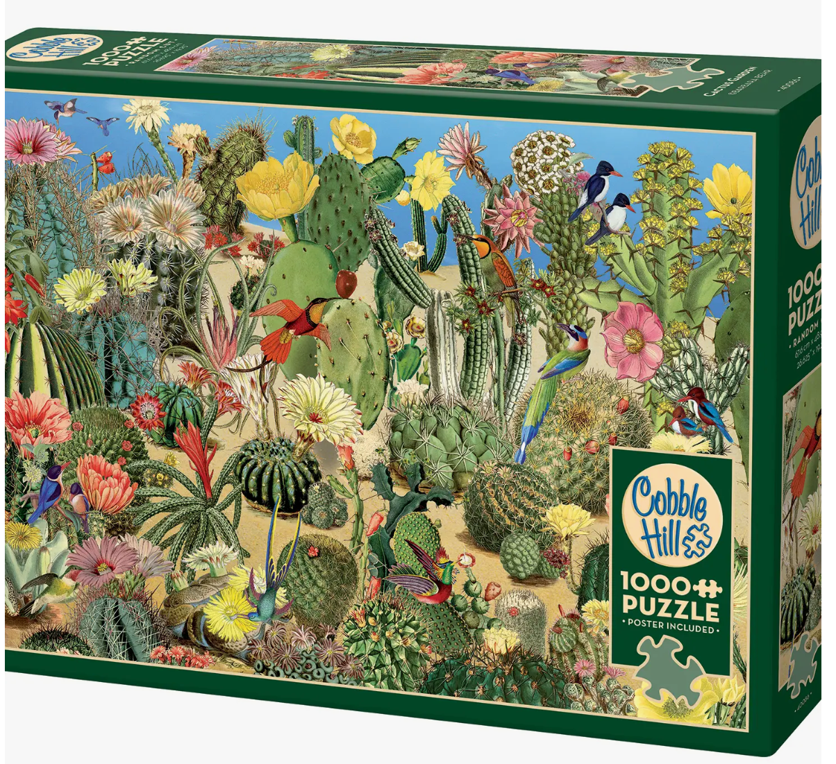 1000 Piece Cactus Garden Puzzle