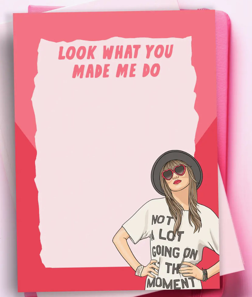 Taylor Swift Notepads (various designs)