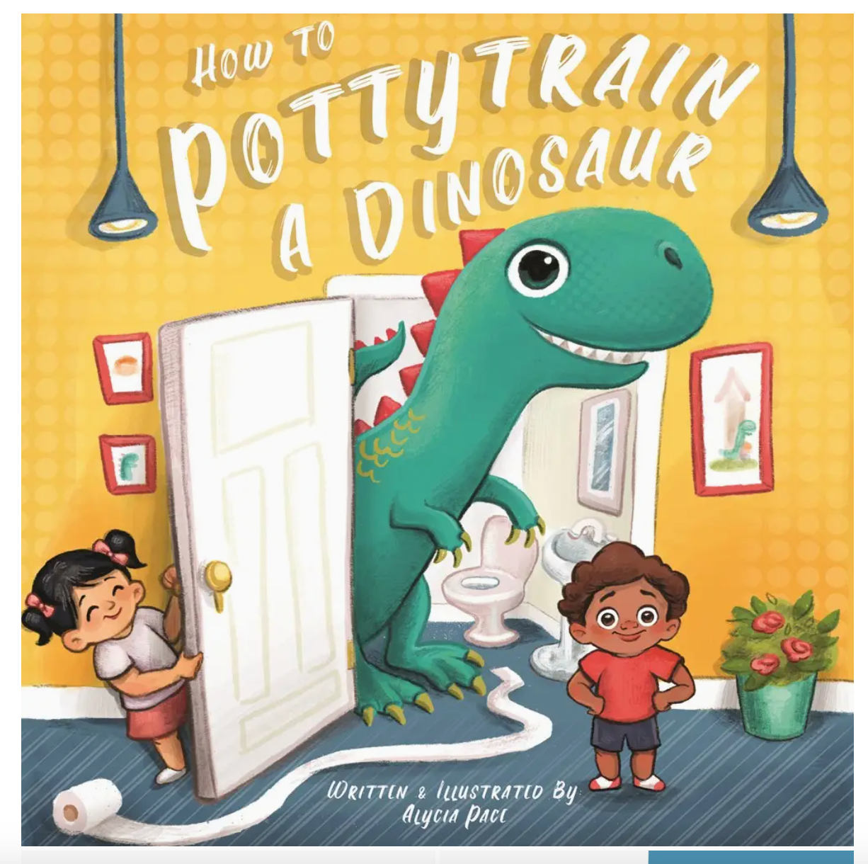 How to Potty Train a Dinosaur Book