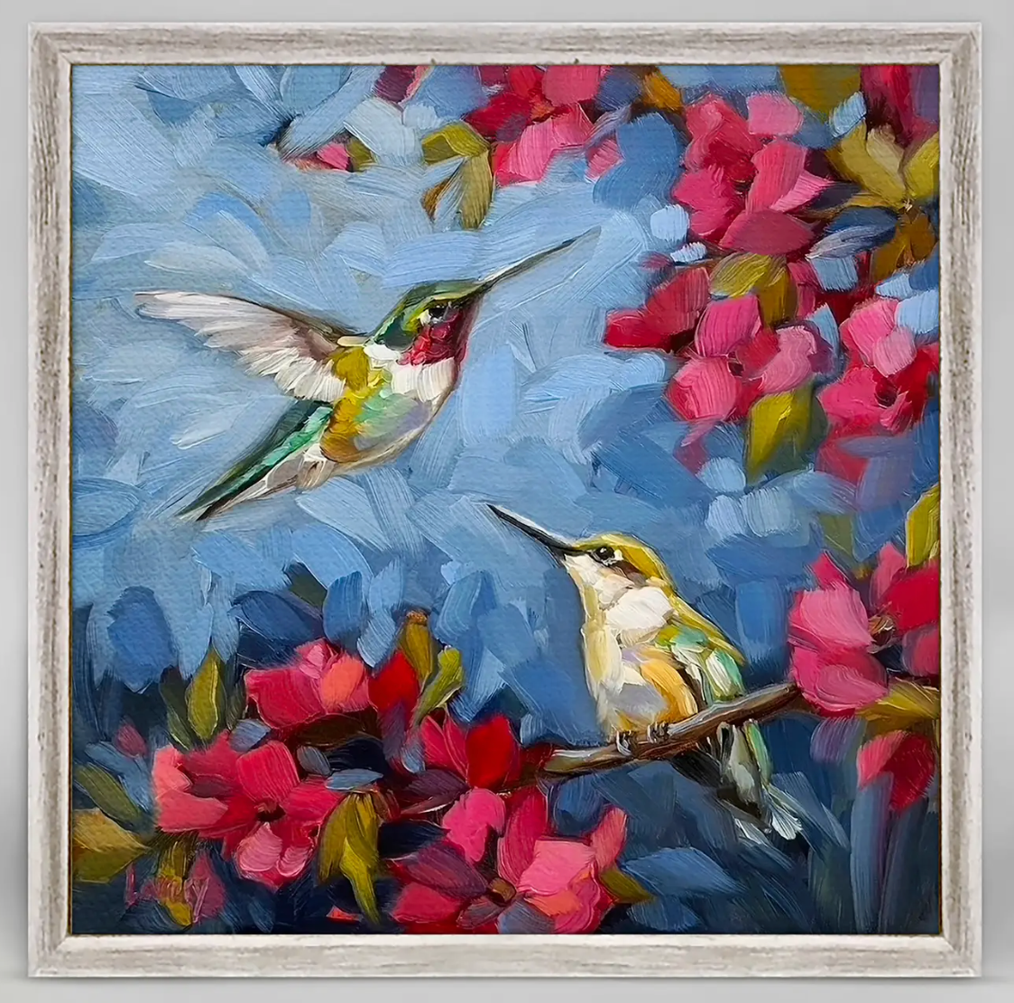 "Spread Your Wings" Hummingbird Canvas Art