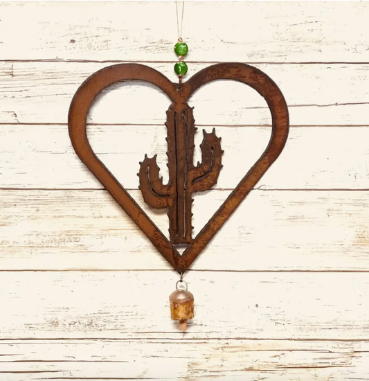 Cactus Heart Windchime