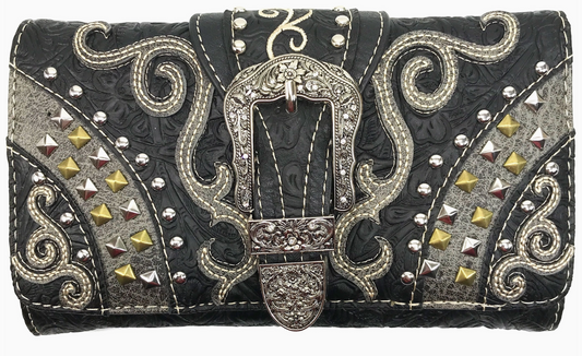 Funky Western Wallets with cross-body strap