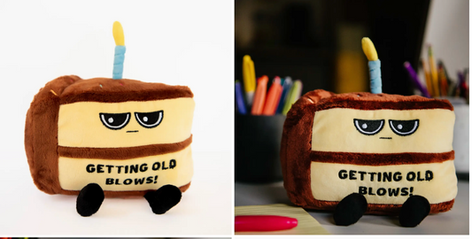 Getting Old Blows Cake Plushie