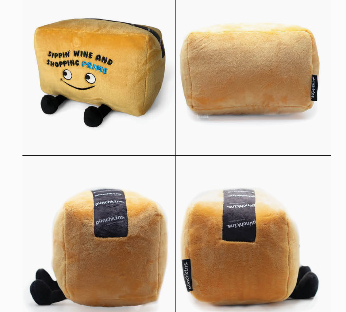 Sippin' Wine & Shopping Prime Plushie