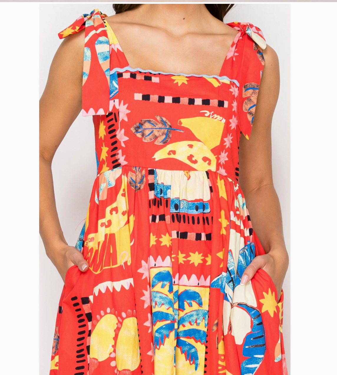 Tropical Maxi Dress