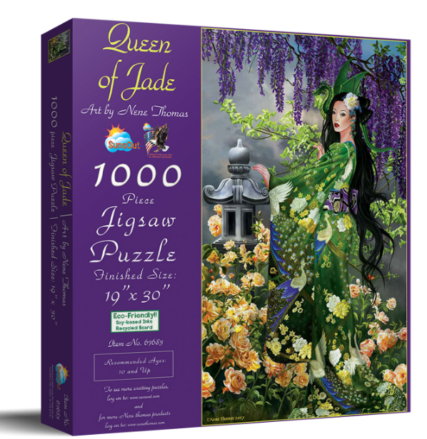 Queen of Jade - 1000 Piece Puzzle