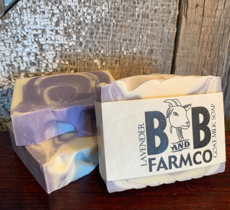 B and B FarmCo Goat Milk Soaps
