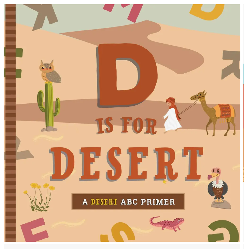 D is for Desert Book